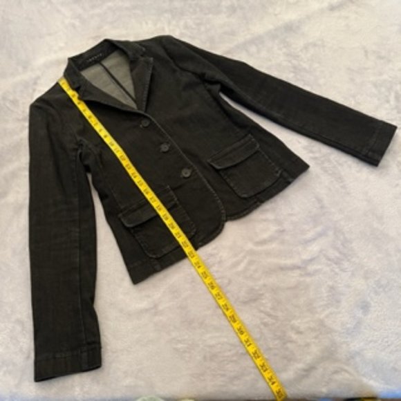 Theory Women's Jean Jacket 10 - Picture 4 of 14